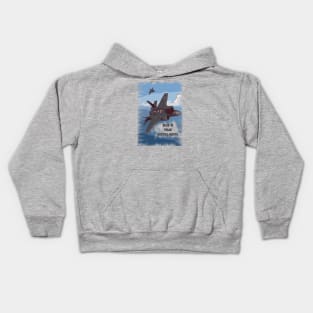 Aviation Jet pilot 'Believe your instruments' Kids Hoodie